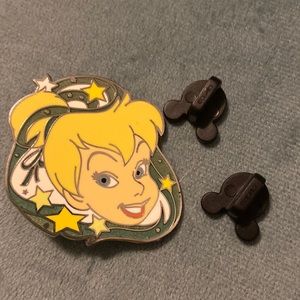 Tinkerbell Face Disney Pin
